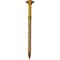 Grk Fasteners Wood Screw, 3-1/8 in, Zinc Plated Stainless Steel Torx Drive 10161 - alternate 1